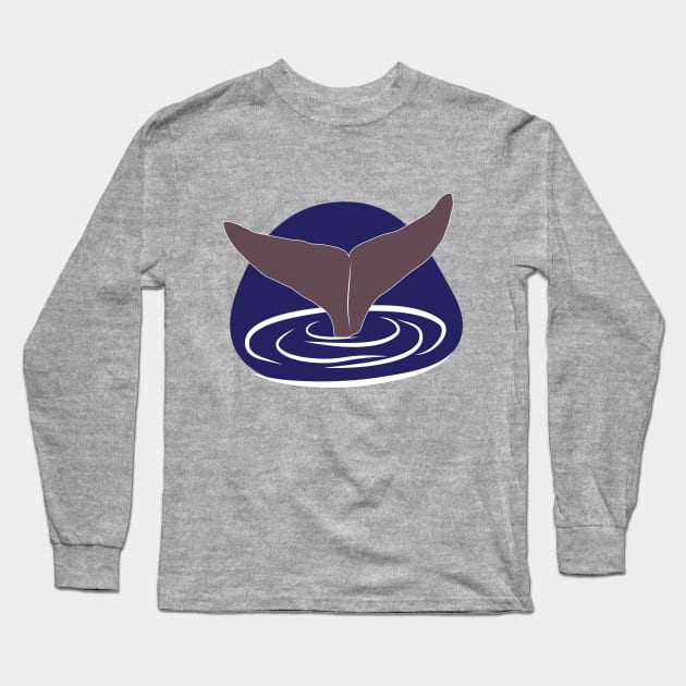 Dolphin Long Sleeve T-Shirt by dddesign